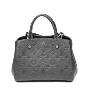 Louis Vuitton Vintage Pre-owned Laeder handvskor Black, Dam