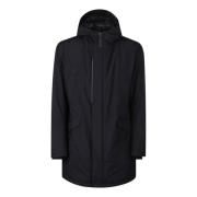 Herno Gore 2-lagers Fishtail Parka Black, Herr