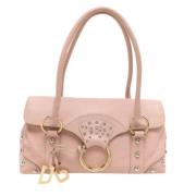 Dolce & Gabbana Pre-owned Pre-owned Laeder handvskor Pink, Dam