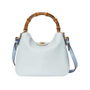 Gucci Ljusblå läder crossbodyväska Blue, Dam