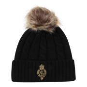 Ralph Lauren CBL Crst PTC HAT Black, Dam