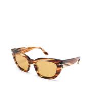 Tom Ford Ft1190 53E Sunglasses Brown, Dam