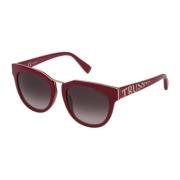 Trussardi Röda Acetat Dam Solglasögon Red, Dam