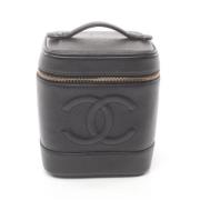 Chanel Vintage Pre-owned Tyg chanel-vskor Black, Dam