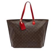 Louis Vuitton Vintage Pre-owned Laeder totevskor Brown, Dam