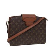 Louis Vuitton Vintage Pre-owned Canvas louis-vuitton-vskor Brown, Dam