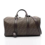 Fendi Vintage Pre-owned Canvas fendi-vskor Black, Dam