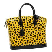 Louis Vuitton Vintage Pre-owned Laeder louis-vuitton-vskor Yellow, Dam