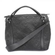 Louis Vuitton Vintage Pre-owned Tyg totevskor Black, Dam