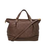 Louis Vuitton Vintage Pre-owned Tyg louis-vuitton-vskor Brown, Dam