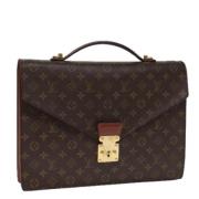 Louis Vuitton Vintage Pre-owned Canvas louis-vuitton-vskor Brown, Dam