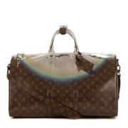 Louis Vuitton Vintage Pre-owned Belagd canvas resvskor Brown, Dam