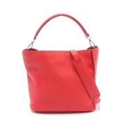 Fendi Vintage Pre-owned Laeder handvskor Red, Dam