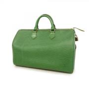 Louis Vuitton Vintage Pre-owned Tyg handvskor Green, Dam