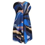 Issey Miyake Pre-owned Pre-owned Polyester klnningar Multicolor, Dam