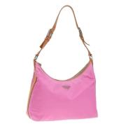 Prada Vintage Pre-owned Nylon prada-vskor Pink, Dam