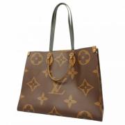 Louis Vuitton Vintage Pre-owned Tyg totevskor Brown, Unisex