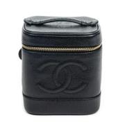 Chanel Vintage Pre-owned Laeder handvskor Black, Dam