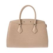 Louis Vuitton Vintage Pre-owned Laeder louis-vuitton-vskor Beige, Dam