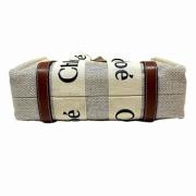 Chloé Pre-owned Pre-owned Canvas handvskor Beige, Dam