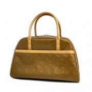 Louis Vuitton Vintage Pre-owned Tyg handvskor Yellow, Dam