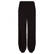 add Sweatpants I Bomull Black, Dam