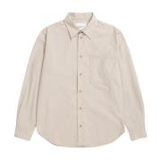 Norse Projects Silas Tech Poplin Skjorta Beige, Herr