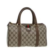 Gucci Vintage Pre-owned Laeder gucci-vskor Beige, Dam