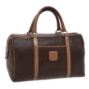 Celine Vintage Pre-owned Laeder handvskor Brown, Dam