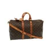 Louis Vuitton Vintage Pre-owned Canvas louis-vuitton-vskor Brown, Dam