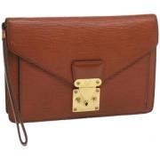 Louis Vuitton Vintage Pre-owned Laeder louis-vuitton-vskor Brown, Dam