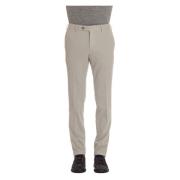 PT Torino Grå Bomull-Kashmir Slim Fit Jogger Beige, Herr