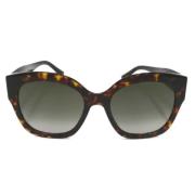 Jimmy Choo Pre-owned Pre-owned Plast solglasgon Brown, Dam