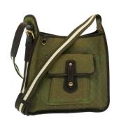 Louis Vuitton Vintage Pre-owned Canvas louis-vuitton-vskor Green, Dam