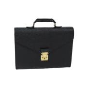 Louis Vuitton Vintage Pre-owned Canvas louis-vuitton-vskor Black, Dam