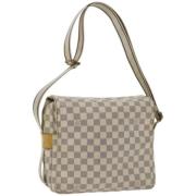 Louis Vuitton Vintage Pre-owned Canvas louis-vuitton-vskor White, Dam