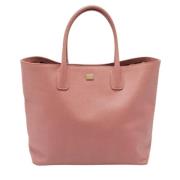 Dolce & Gabbana Pre-owned Pre-owned Laeder handvskor Pink, Dam