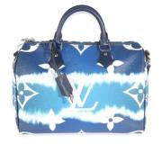 Louis Vuitton Vintage Pre-owned Canvas louis-vuitton-vskor Blue, Dam