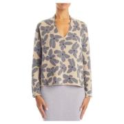 Alessia Santi Stiliga Sweaters Kollektion Beige, Dam