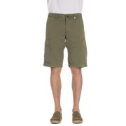 Myths Grön Bomull Bermuda Shorts Ares Green, Herr