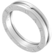 Bvlgari Vintage Pre-owned Vitt guld ringar Gray, Herr