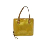 Louis Vuitton Vintage Pre-owned Laeder handvskor Yellow, Dam