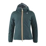 K-Way Eco Double Lily Quiltad Jacka Green, Dam