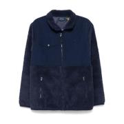 Polo Ralph Lauren Midnight Blue Fleece Tröja med Dragkedja Blue, Herr