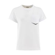 Brunello Cucinelli Ikonisk T-Shirt Uppgradering för Din Garderob White...