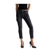 Liu Jo Svarta Skinny Jeans för Kvinnor Black, Dam