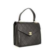 Chanel Vintage Pre-owned Laeder handvskor Black, Dam