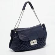 Alexander McQueen Pre-owned Pre-owned Laeder crossbodyvskor Blue, Dam