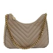 Stella McCartney Pre-owned Pre-owned Mocka axelremsvskor Beige, Dam