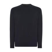 RRD Blå Syntetisk Pullover för Män Blue, Herr